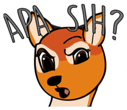 Si Kancil sticker #6694586