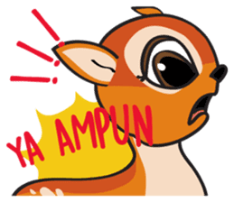 Si Kancil sticker #6694588