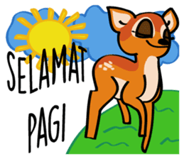 Si Kancil sticker #6694592