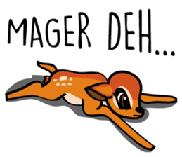 Si Kancil sticker #6694602