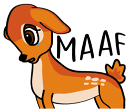 Si Kancil sticker #6694604