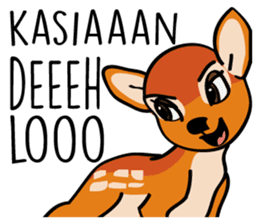 Si Kancil sticker #6694607