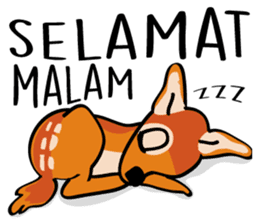 Si Kancil sticker #6694610