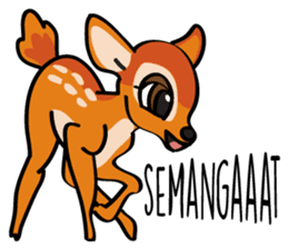 Si Kancil sticker #6694621