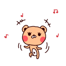 Hello, bear sticker sticker #6694780