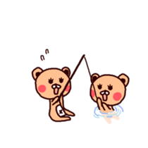 Hello, bear sticker sticker #6694790