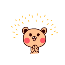 Hello, bear sticker sticker #6694797