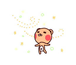 Hello, bear sticker sticker #6694798