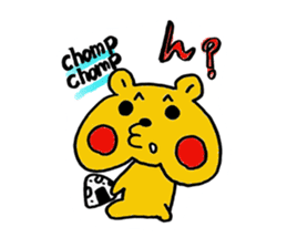 Spoilt child hamster sticker sticker #6694895