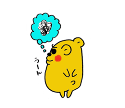 Spoilt child hamster sticker sticker #6694904
