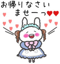 honesty rabbit sticker 5 sticker #6695141