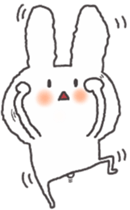 honesty rabbit sticker 5 sticker #6695147