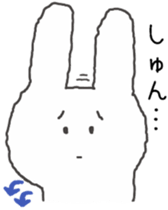 honesty rabbit sticker 5 sticker #6695158