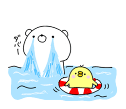 Kumagoro san & Hiyoko san. sticker #6695662