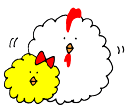 Parent and child of unmanageable hair sticker #6696400