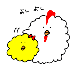 Parent and child of unmanageable hair sticker #6696404