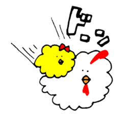 Parent and child of unmanageable hair sticker #6696405