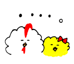 Parent and child of unmanageable hair sticker #6696408