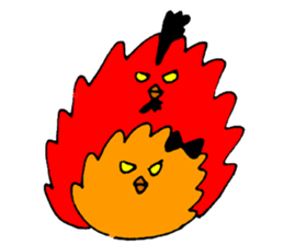 Parent and child of unmanageable hair sticker #6696428