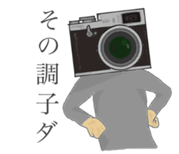 Camera man sticker #6697205