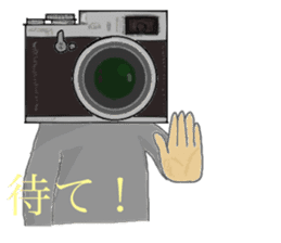 Camera man sticker #6697208