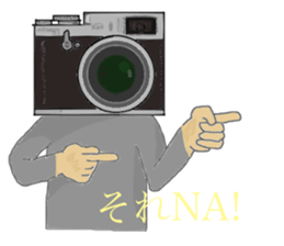 Camera man sticker #6697210