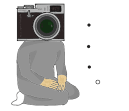 Camera man sticker #6697212