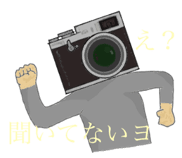 Camera man sticker #6697214