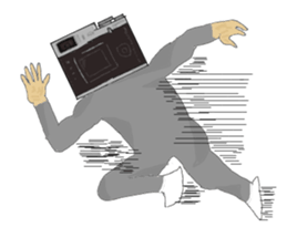 Camera man sticker #6697219