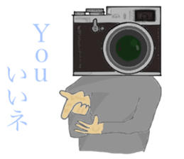 Camera man sticker #6697221