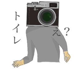 Camera man sticker #6697222
