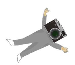 Camera man sticker #6697235
