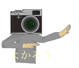 Camera man sticker #6697238