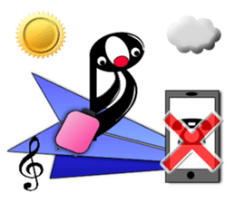 Circle Musical symbol sticker #6697284