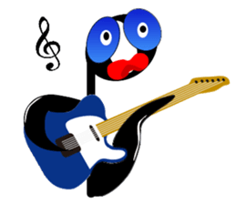 Circle Musical symbol sticker #6697293