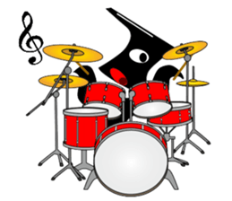 Circle Musical symbol sticker #6697294