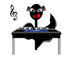 Circle Musical symbol sticker #6697295