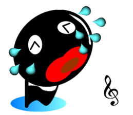 Circle Musical symbol sticker #6697312