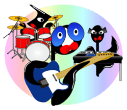 Circle Musical symbol sticker #6697315