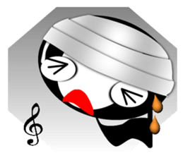 Circle Musical symbol sticker #6697319