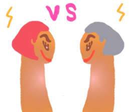 Mushroom boy hates to lose sticker #6697550