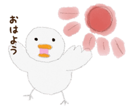 soft bird sticker #6697740