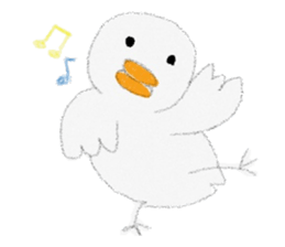 soft bird sticker #6697750