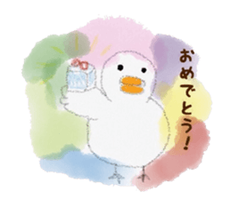 soft bird sticker #6697758