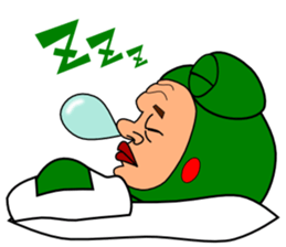 The Green Frog Man Vol.2 sticker #6698096