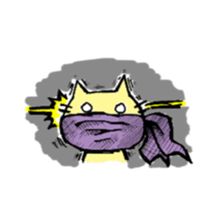 Ninjya Cats Silent version sticker #6698608