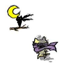 Ninjya Cats Silent version sticker #6698612