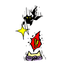 Ninjya Cats Silent version sticker #6698614