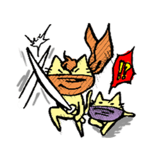 Ninjya Cats Silent version sticker #6698615