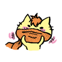 Ninjya Cats Silent version sticker #6698621